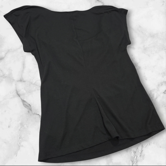 Venus Black & Sequin Women's Top Blouse Shirt Size Medium (M) C53 - Picture 5 of 10